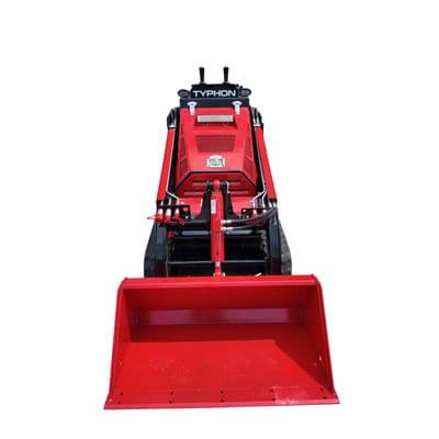 Brand New TYPHON STOMP V900 1.4 Ton Mini Track Loader Dual Auxiliary Hydraulics & Kubota D1105 (Red Edition) thumbnail 13