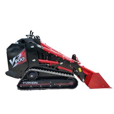 Brand New TYPHON STOMP V900 1.4 Ton Mini Track Loader Dual Auxiliary Hydraulics & Kubota D1105 (Red Edition) thumbnail 14