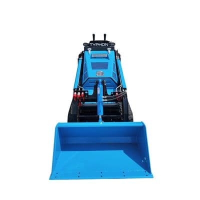 Brand New TYPHON STOMP V900 Mini Track Loader Kubota D1105 25HP Diesel Stand-On (Blue Edition) thumbnail 12