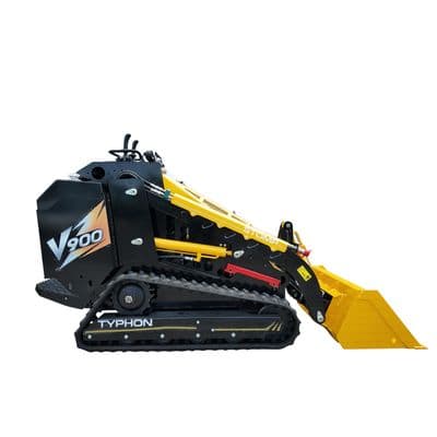 Brand New TYPHON STOMP V900 1.4-Ton Compact Track Loader 25HP Kubota Diesel (Yellow Edition) thumbnail 14