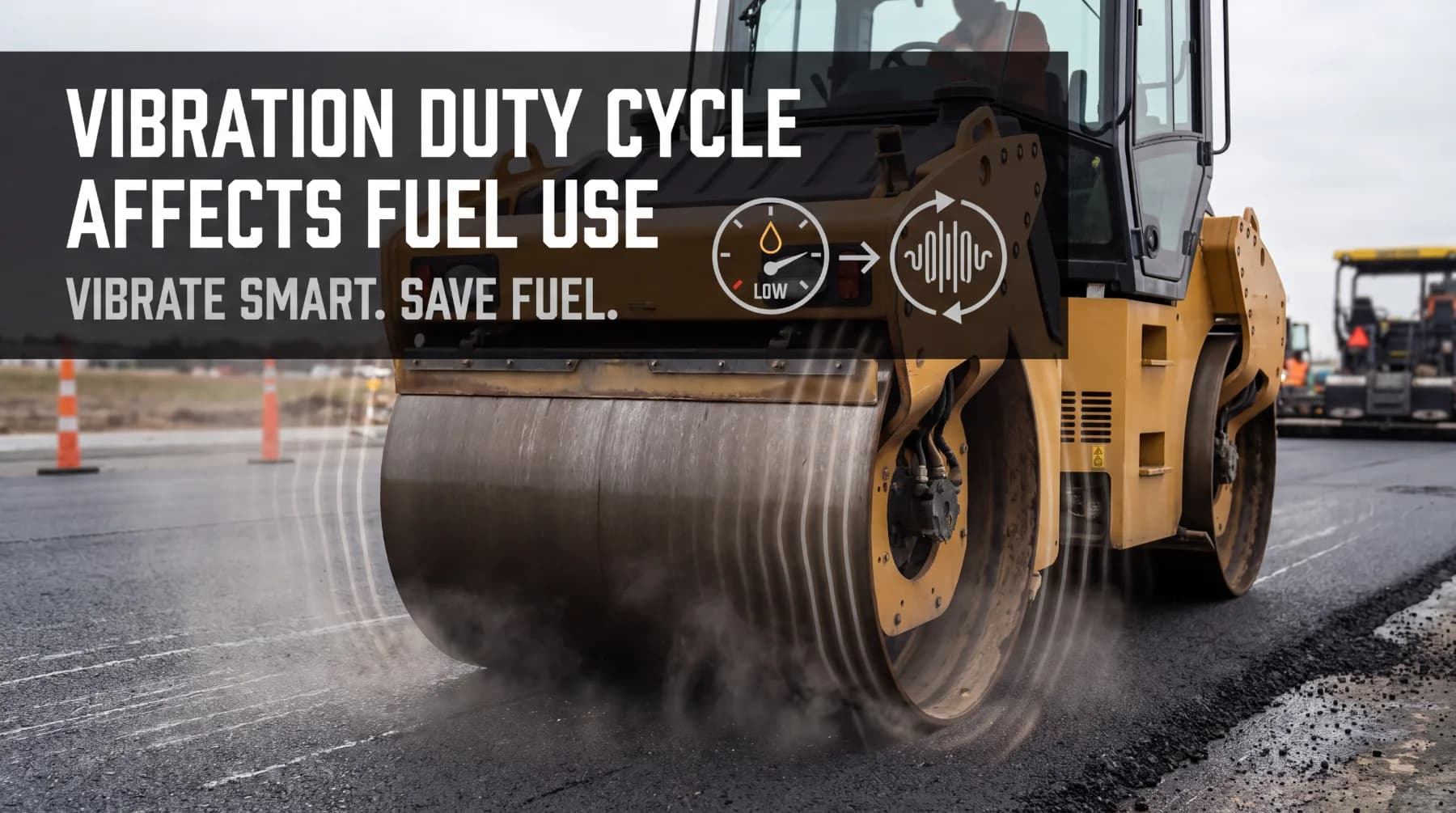 How Vibration Duty Cycle Affects Road Roller Fuel Consumption