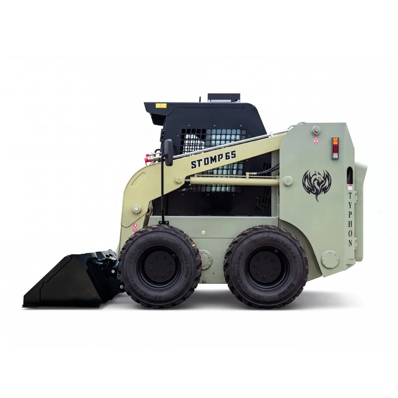 TYPHON STOMP 65 PROPACT 4WD 8,000 lb Wheeled Skid Steer – 74 HP Cummins, 2,200 lb Rated Load thumbnail 5