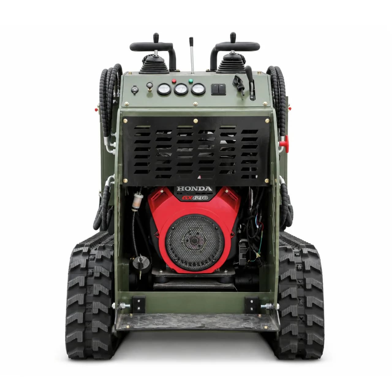 TYPHON STOMP 502 PRO Mini Tracked Skid Steer – 22.1 HP Honda GX690 & 10.6 GPM Hydraulics thumbnail 3