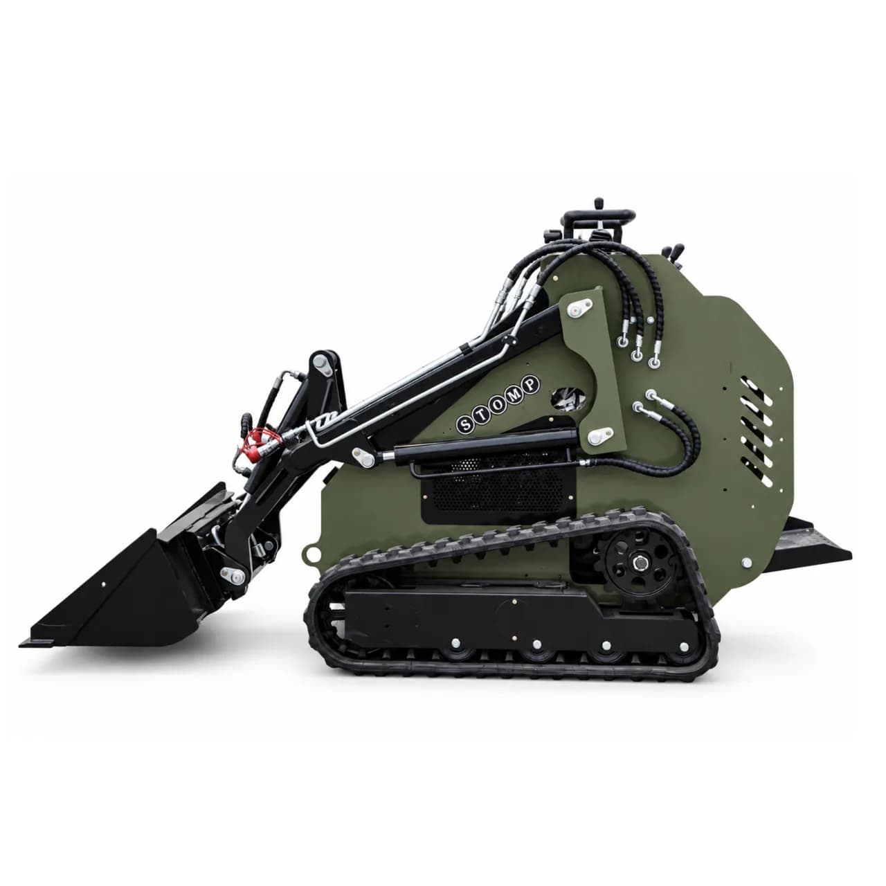 TYPHON STOMP 502 PRO Mini Tracked Skid Steer – 22.1 HP Honda GX690 & 10.6 GPM Hydraulics thumbnail 4