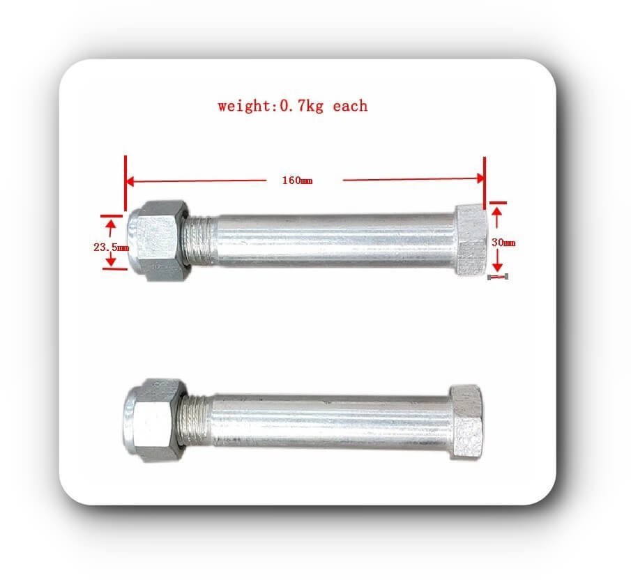 500mm Plain Mud Bucket Attachment for TYPHON Mini Excavators USA thumbnail 6