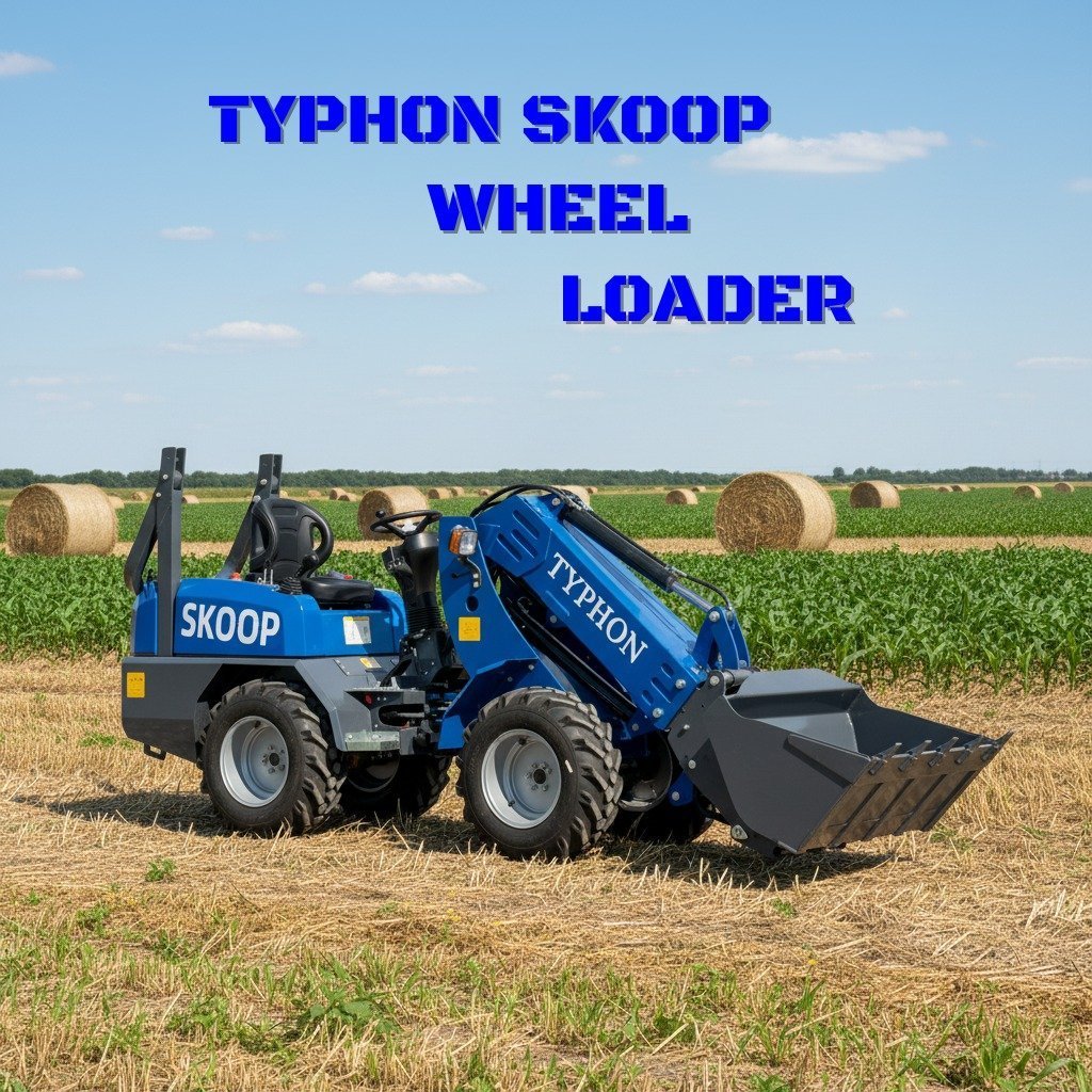 New TYPHON Telescopic Wheel Loader with Kubota D1105 engine 25 hp 1 ton Load USA thumbnail 7