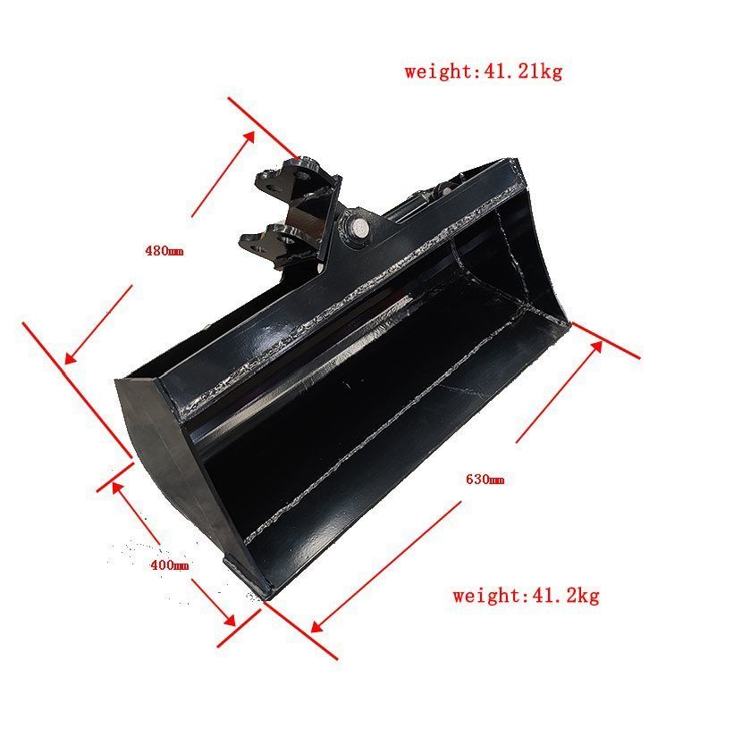 600mm Tilting Bucket: Attachment for TYPHON Mini Excavators USA thumbnail 3
