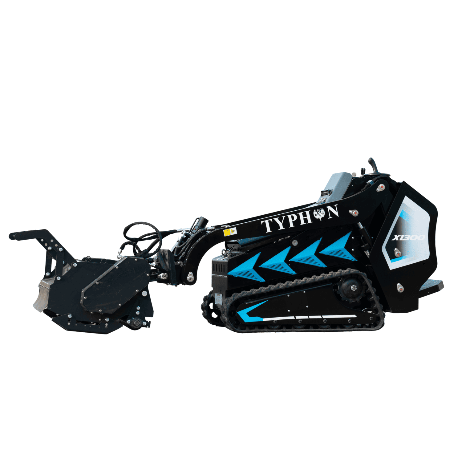New TYPHON STOMP X1300 & STOMP 509 Mini Skid Steer Forestry Mulcher Attachment thumbnail 10