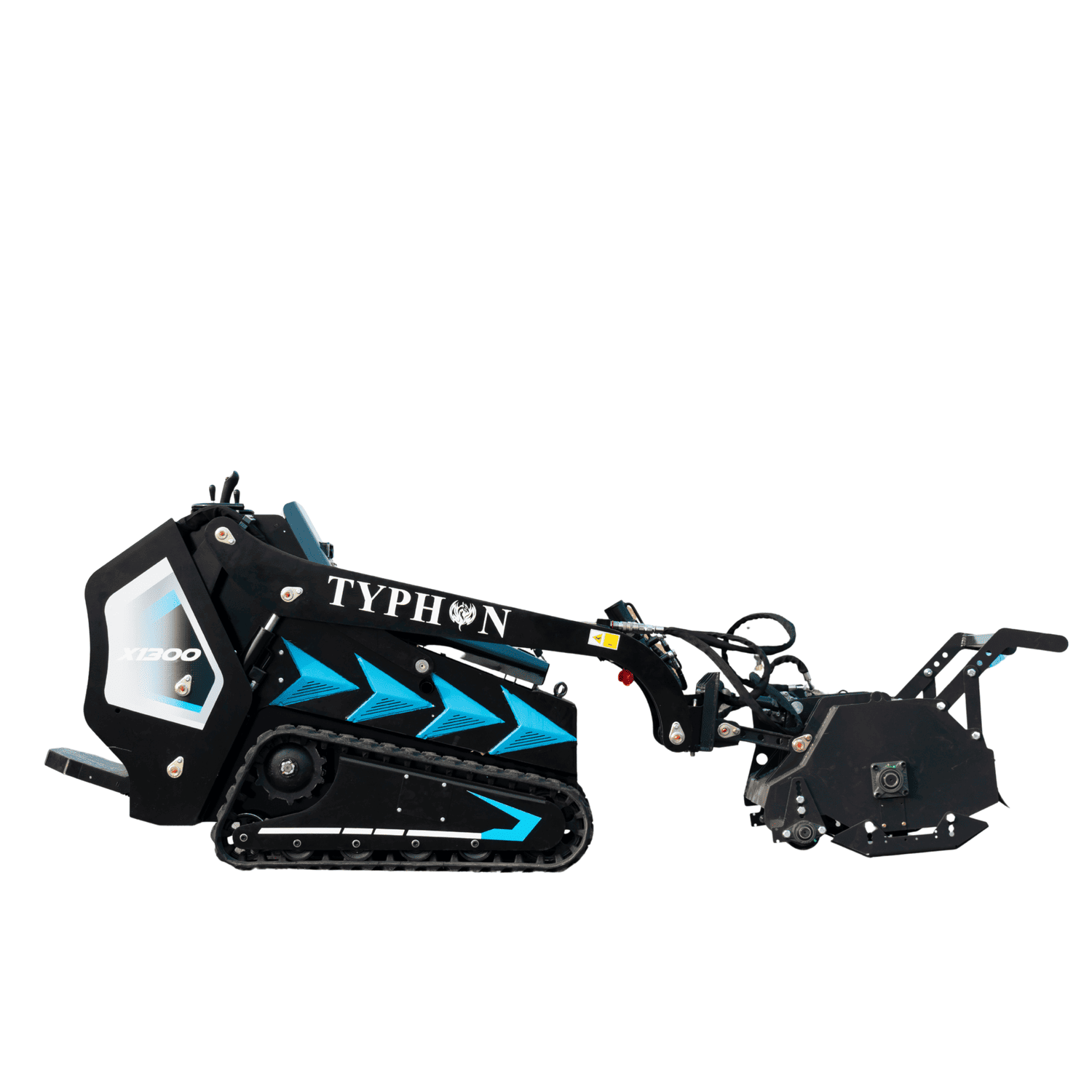 New TYPHON STOMP X1300 & STOMP 509 Mini Skid Steer Forestry Mulcher Attachment thumbnail 8