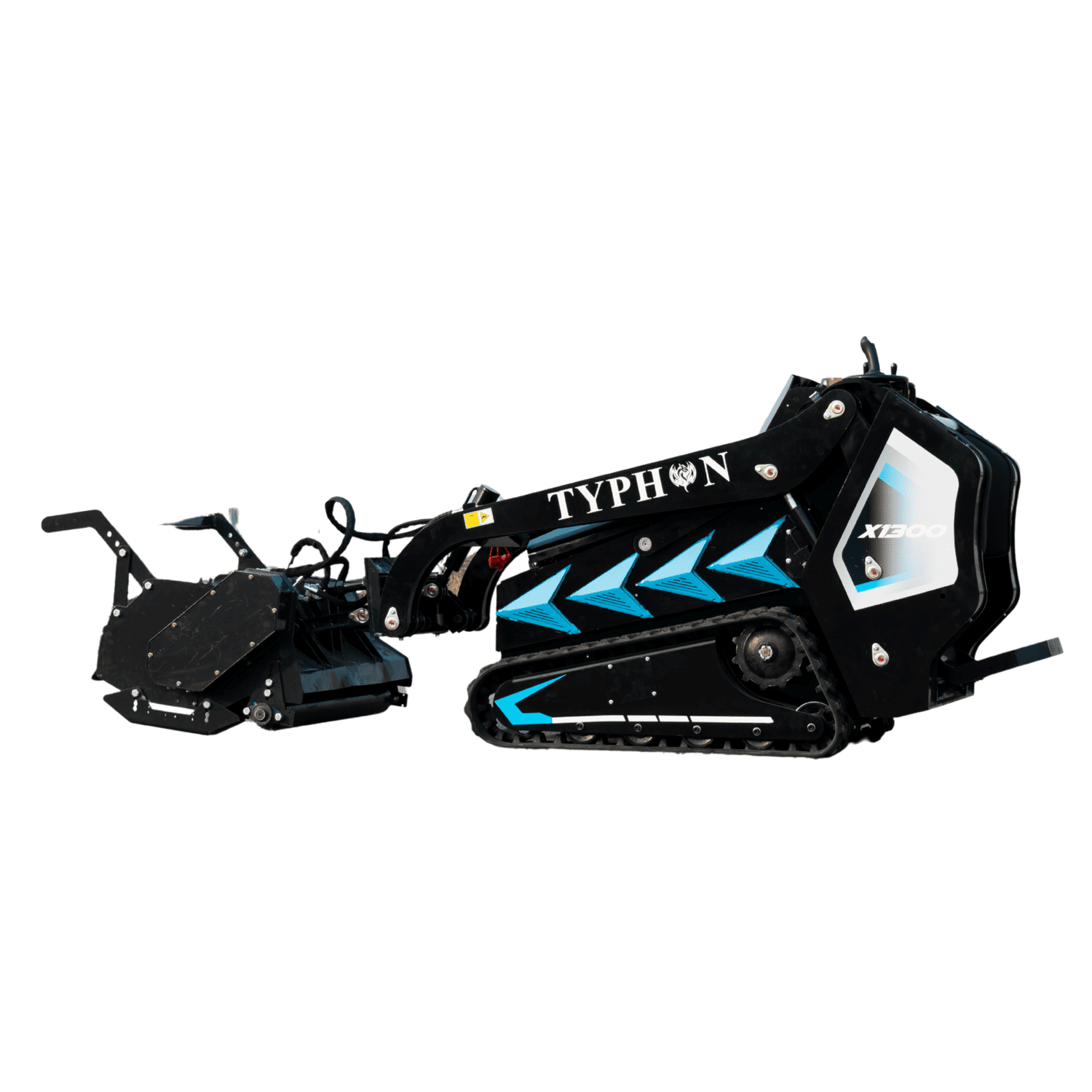 New TYPHON STOMP X1300 & STOMP 509 Mini Skid Steer Forestry Mulcher Attachment thumbnail 9