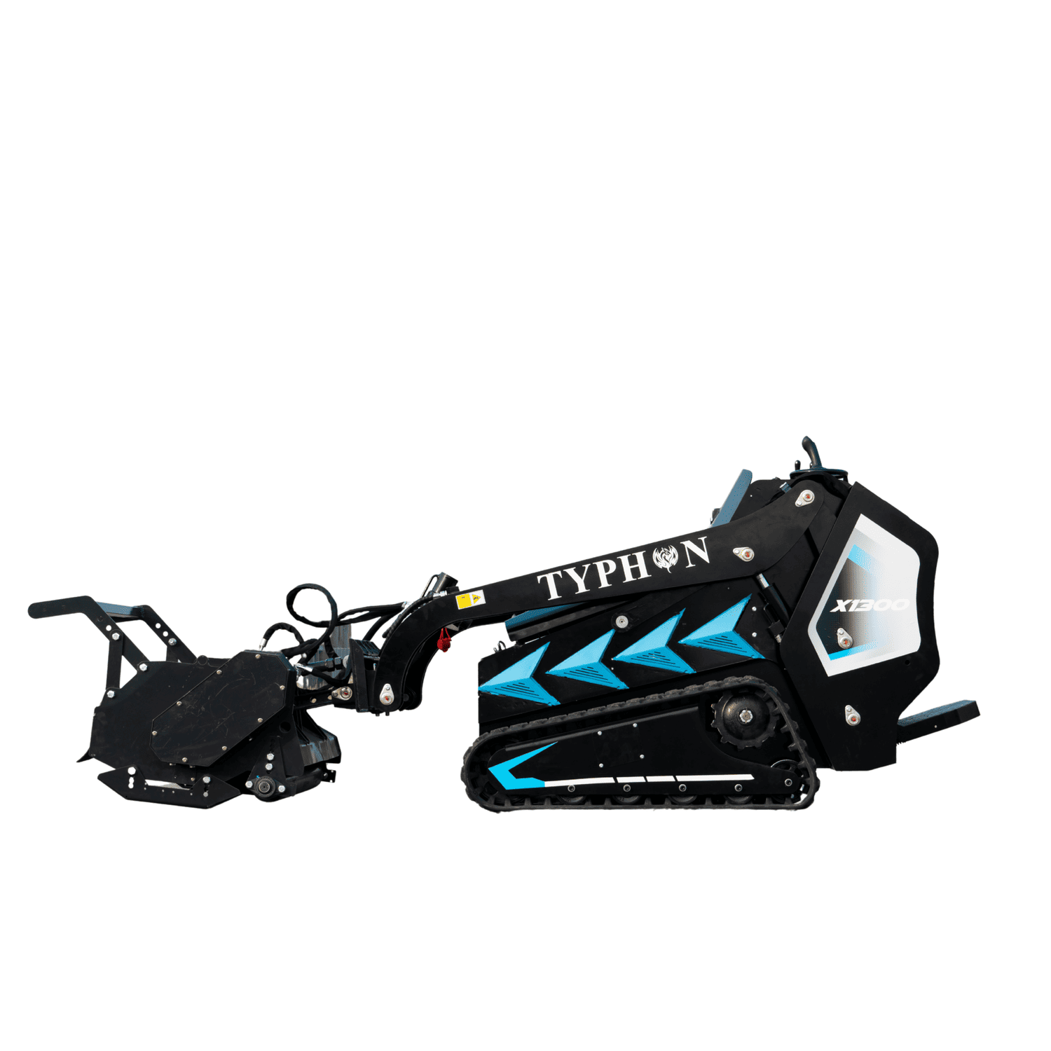 New TYPHON STOMP X1300 & STOMP 509 Mini Skid Steer Forestry Mulcher Attachment thumbnail 7