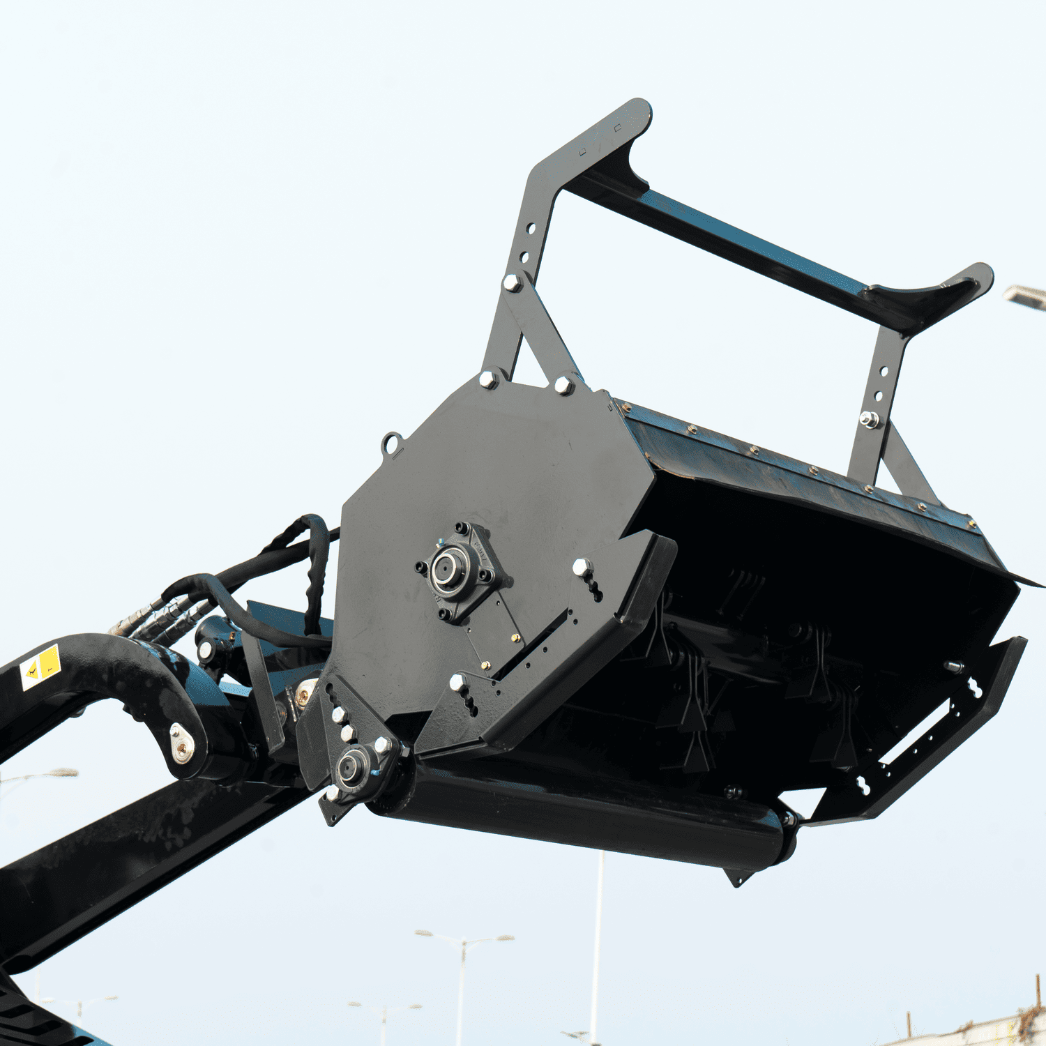 New TYPHON STOMP X1300 & STOMP 509 Mini Skid Steer Forestry Mulcher Attachment thumbnail 5