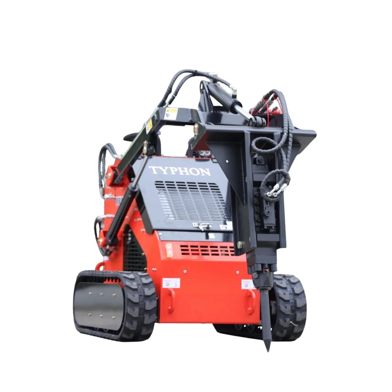 Skid Steer Loader Hydraulic Hammer Concrete Breaker Attachment USA thumbnail 2