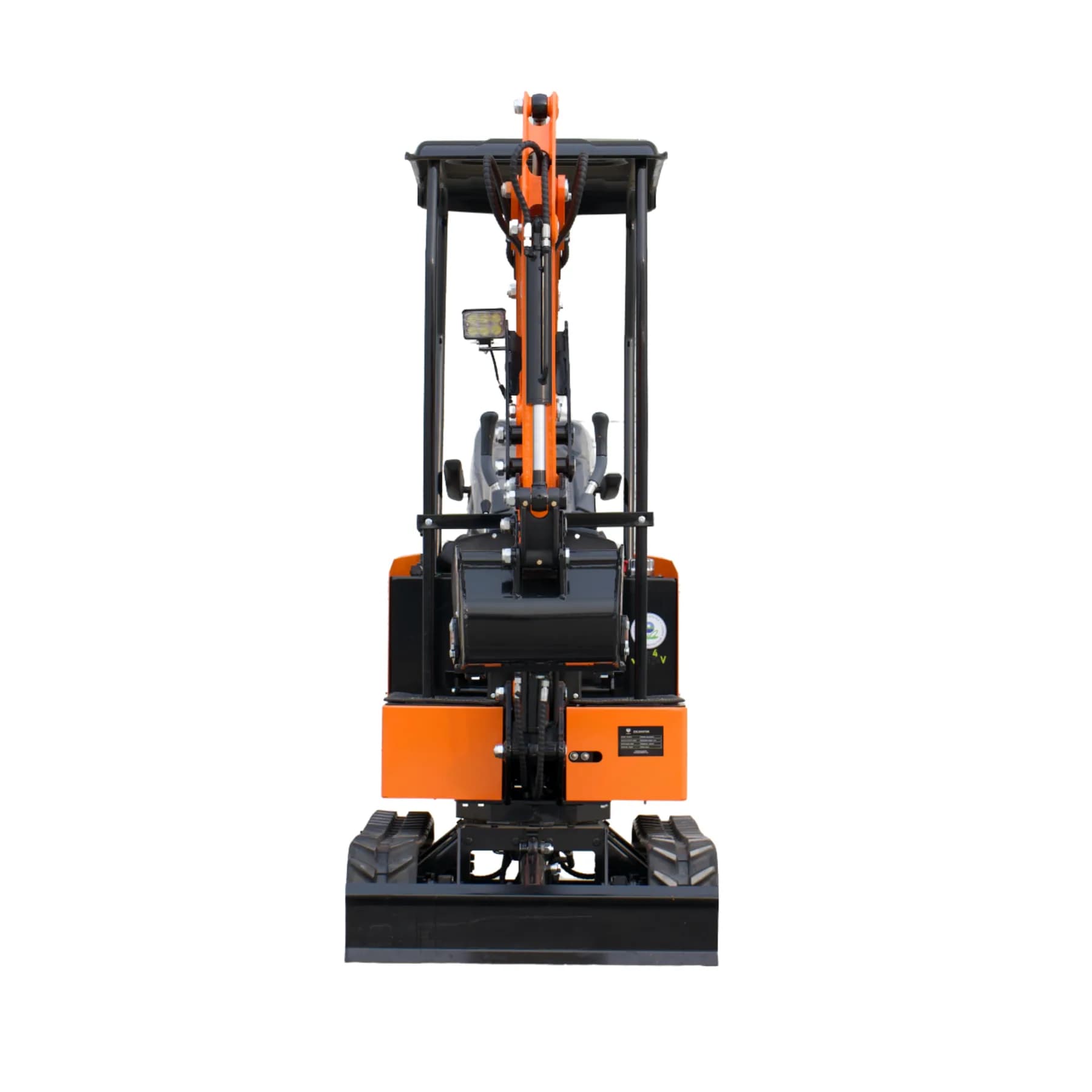 Typhon Tyrant X 1 Ton Mini Excavator with 13.5HP Briggs & Stratton Engine, Hydraulic Oil Cooler & Thumb Clip thumbnail 3