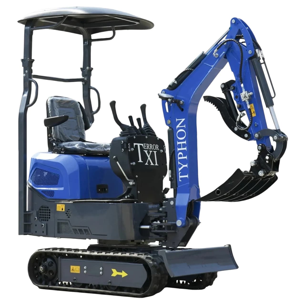 TERROR XI Mini Excavator Digger 13.5hp Gas B&S EPA Engine with 13 Attachments thumbnail 3