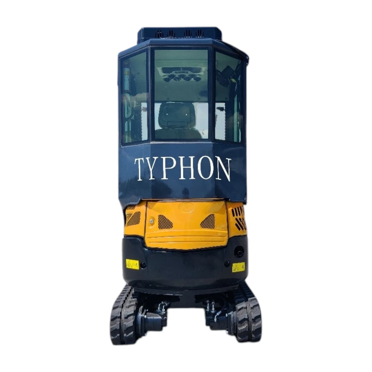 TYPHON TERROR XVIII Prestige 2 Ton Mini Excavator KUBOTA Diesel Engine (Yellow Edition) thumbnail 3
