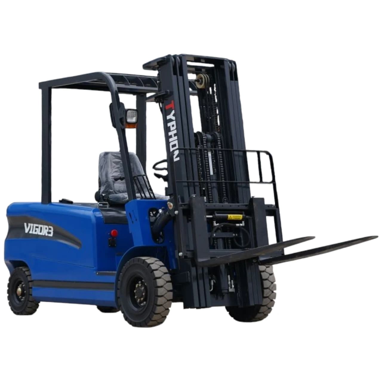 New 2025 TYPHON VIGOR 3.0 Blue Electric Forklift 3 Ton Lifter Lift Truck Jitney Hi-Lo thumbnail 3