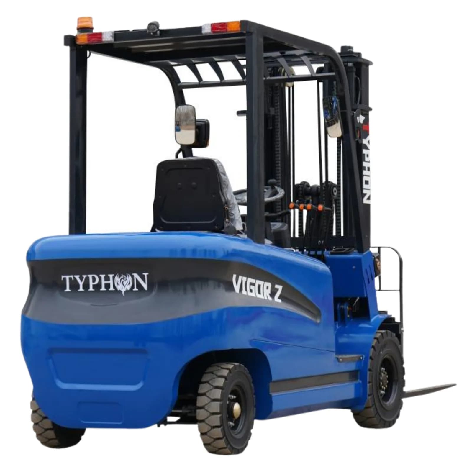 New 2025 TYPHON VIGOR 2 Blue Electric Forklift 2 Ton Lifter Lift Truck Jitney Hi-Lo thumbnail 3