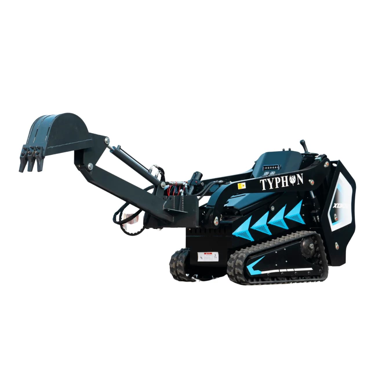 TYPHON Digger Attachment for Mini Skid Steer STOMP X1300 & STOMP 509 thumbnail 3