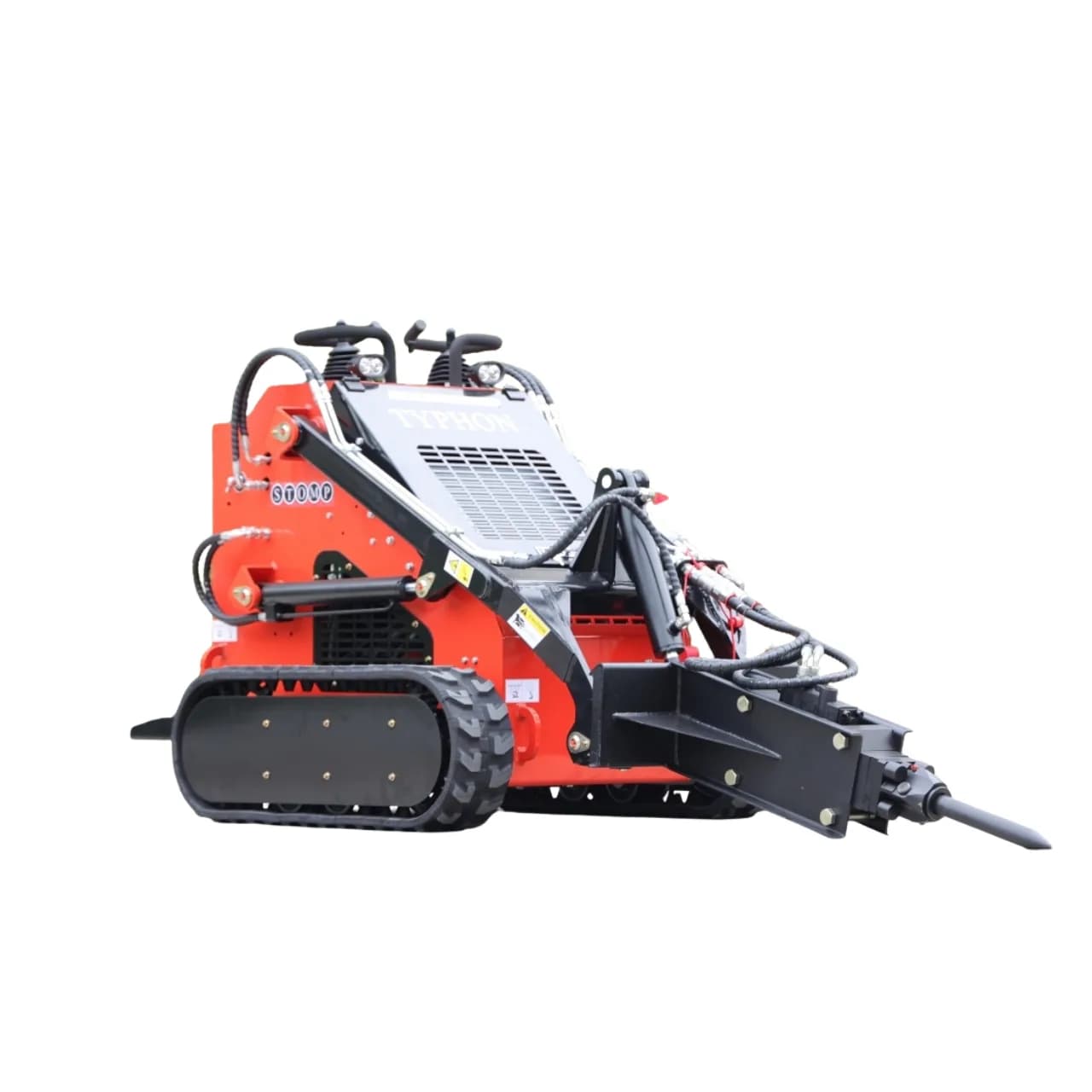 Skid Steer Loader Hydraulic Hammer Concrete Breaker Attachment USA thumbnail 3