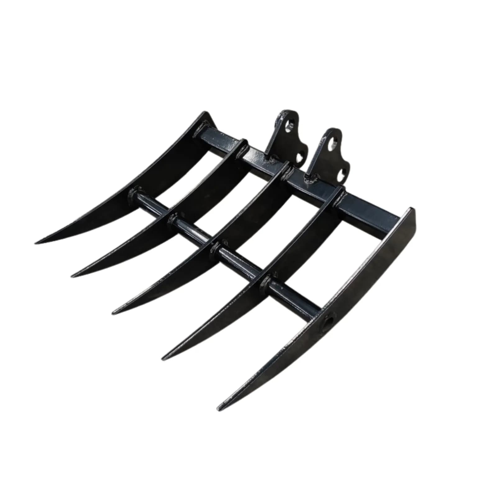 Rake: Mini Excavator Attachment for Grading, Leveling, Loosening , Removing Soil USA thumbnail 4