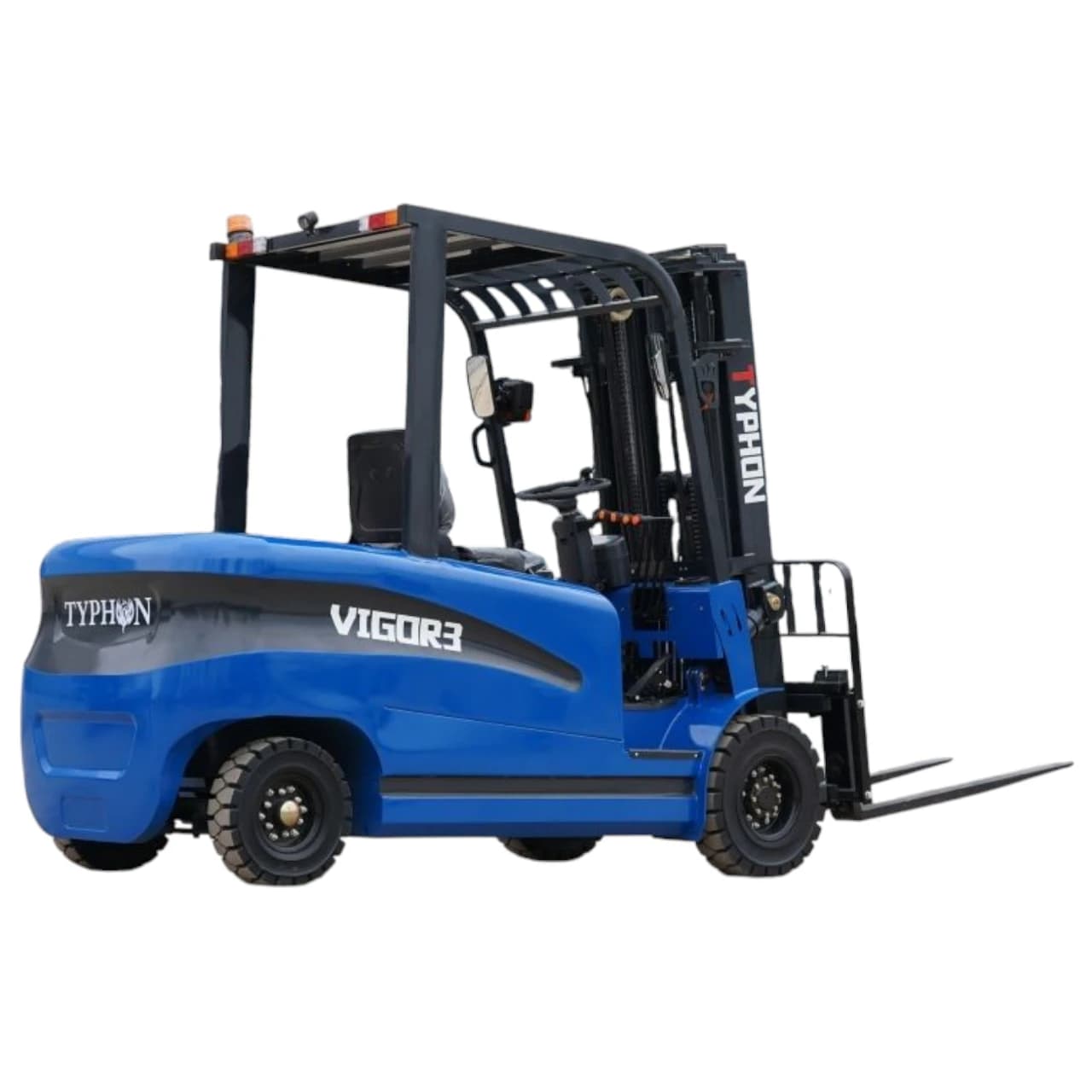 New 2025 TYPHON VIGOR 3.0 Blue Electric Forklift 3 Ton Lifter Lift Truck Jitney Hi-Lo thumbnail 4