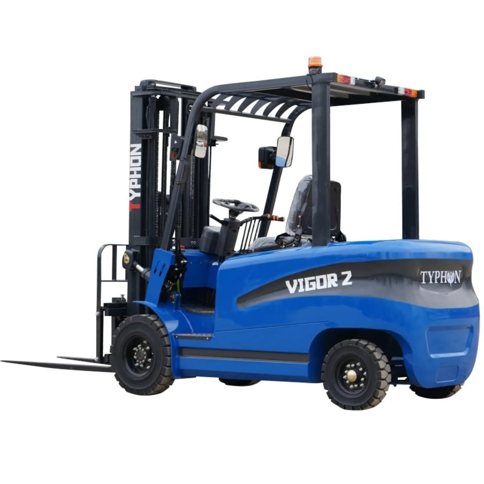 New 2025 TYPHON VIGOR 2 Blue Electric Forklift 2 Ton Lifter Lift Truck Jitney Hi-Lo thumbnail 4