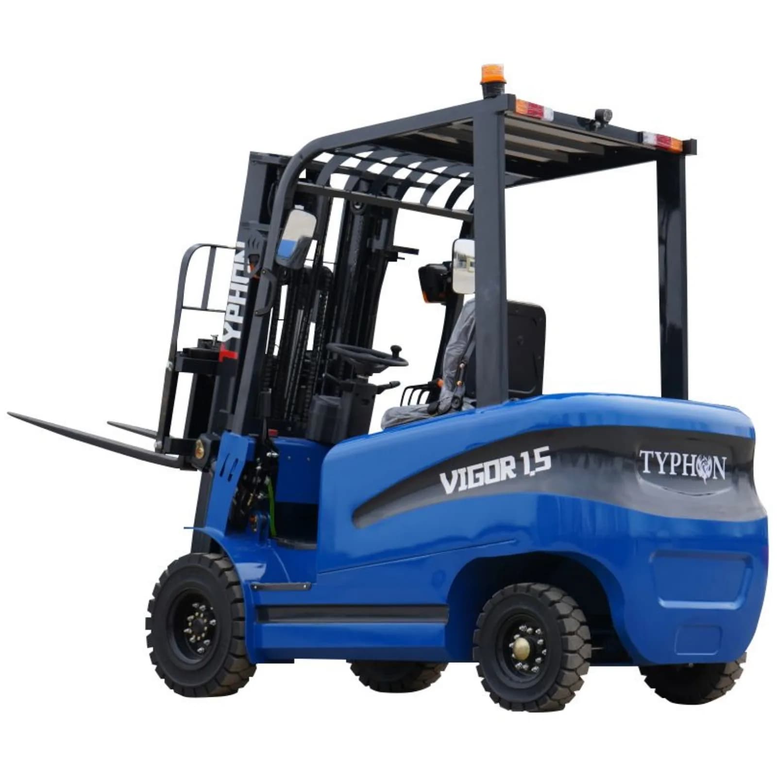 New 2025 TYPHON VIGOR 1.5 Blue Electric Forklift 1.5 Ton Lifter Lift Truck Jitney Hi-Lo thumbnail 4