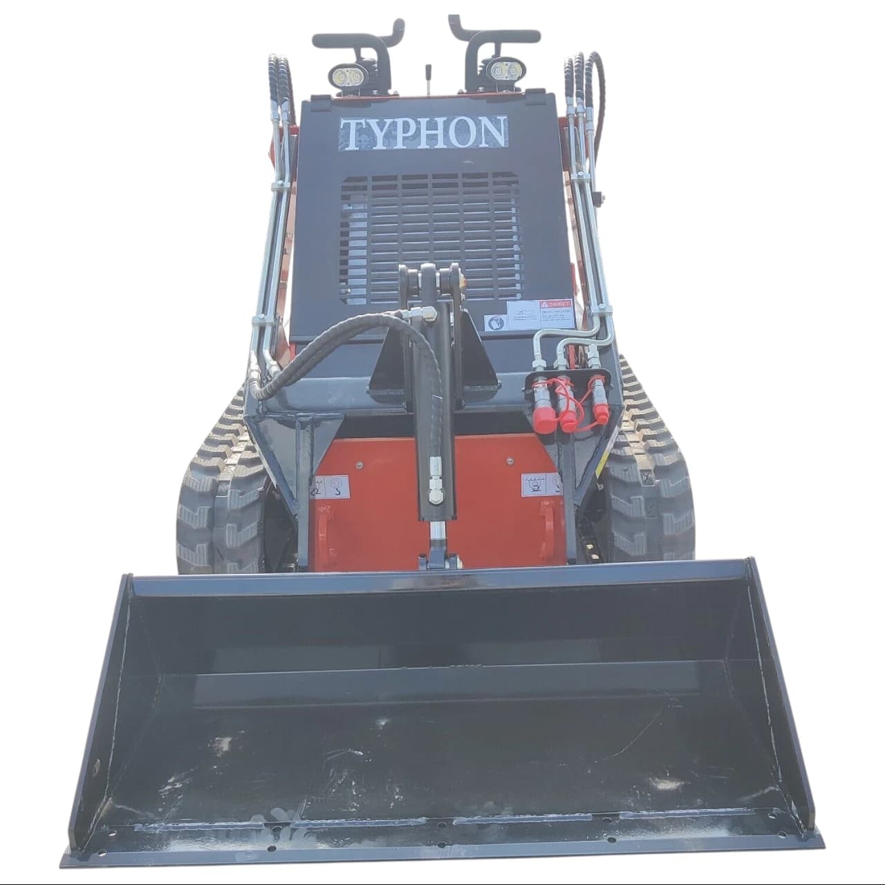 Skid-Steer Loader Tracked 22.1 HP Honda EPA Gasoline Engine (Red Edition) thumbnail 4
