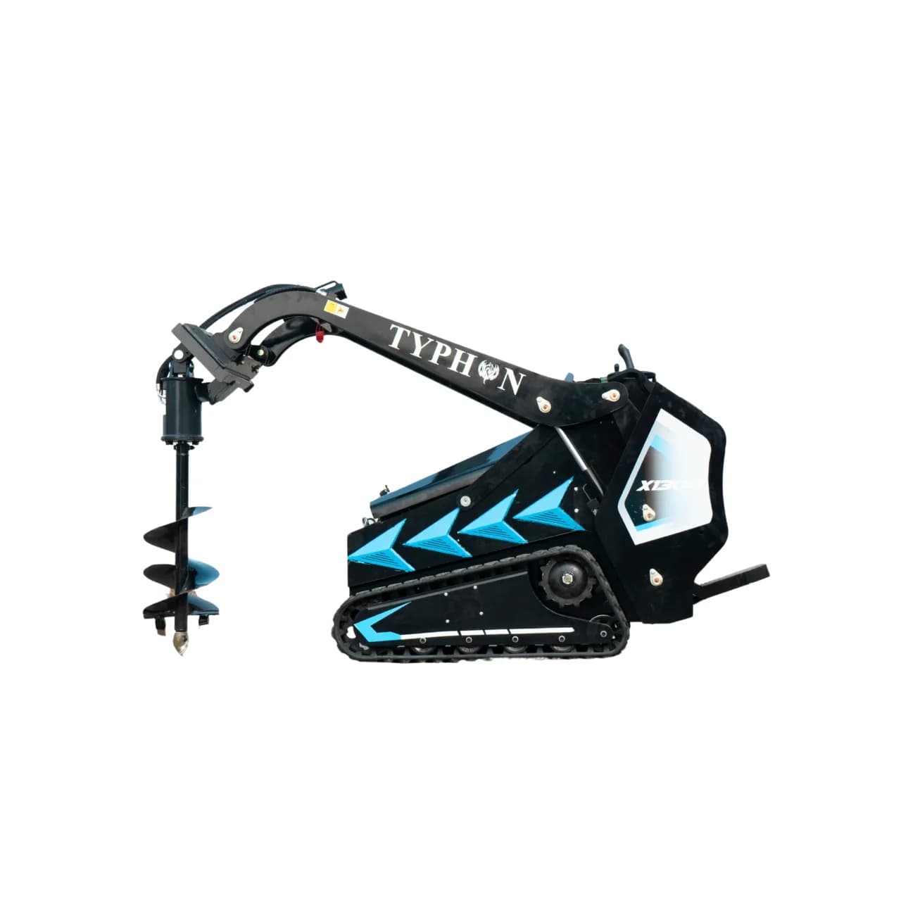 TYPHON STOMP X1300 & STOMP 509 Mini Skid Steer Auger Attachment 200mm Hydraulic thumbnail 4