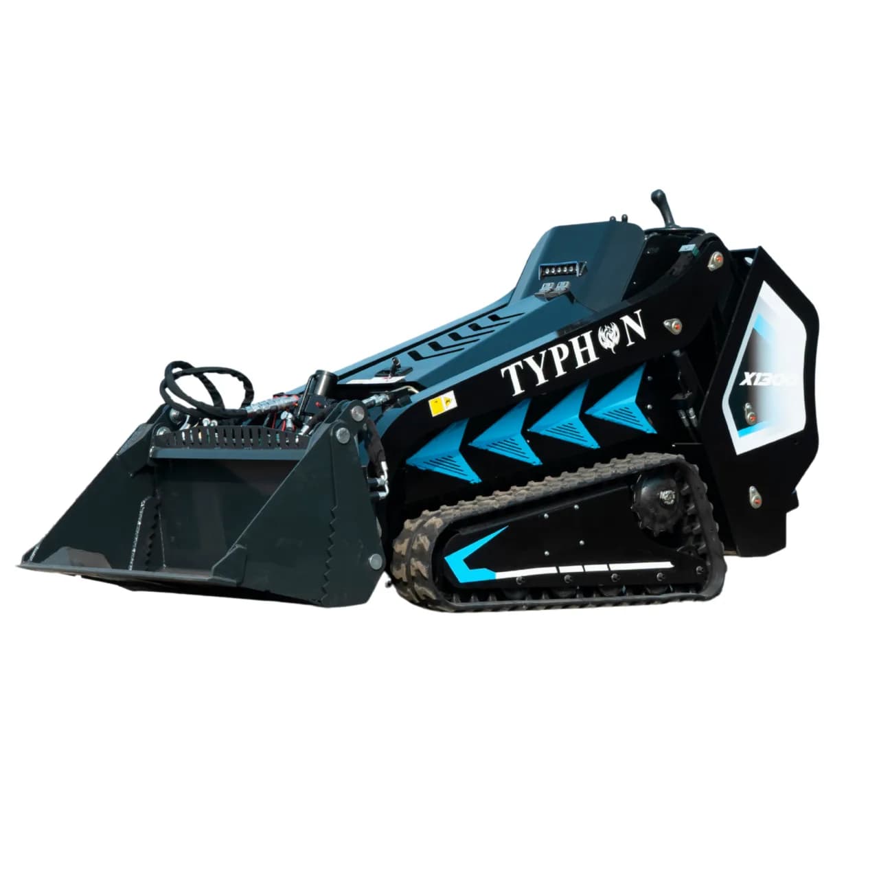 4-In-1 Bucket Combo Mini Skid Steer attachment for TYPHON STOMP X1300 & STOMP 509 thumbnail 4