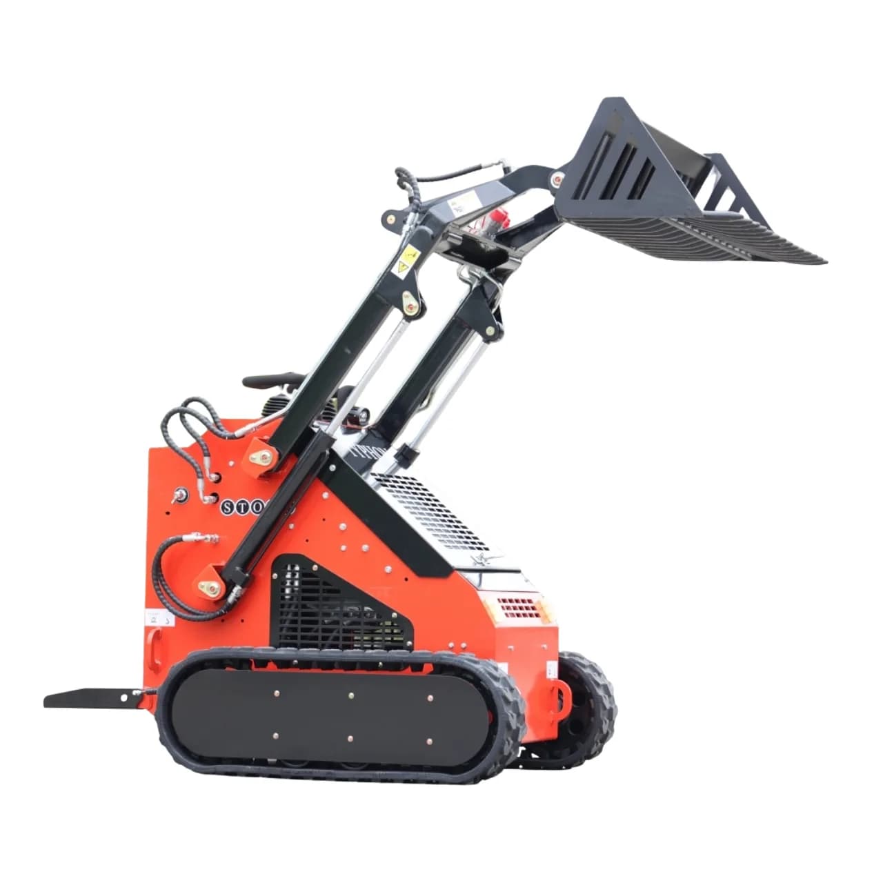 Skid Steer Loader Attachment Rock Bucket USA thumbnail 4