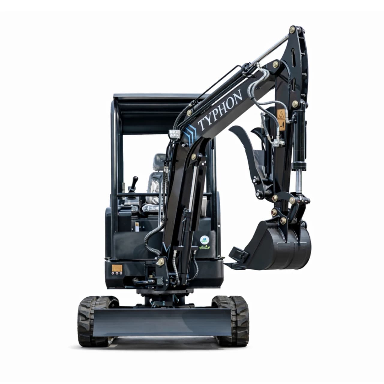 TYPHON TERROR X2 Max Canopy Mini Excavator Powerful 2.5 Ton Compact Machine with Yanmar Engine Advanced Hydraulic System thumbnail 5