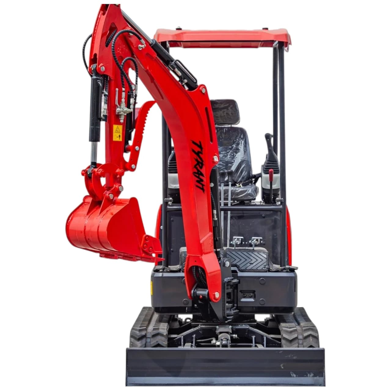 3800lbs TYRANT 17 Diesel Mini Excavator Kubota D902 Engine Side Swing w 12 attachments thumbnail 5