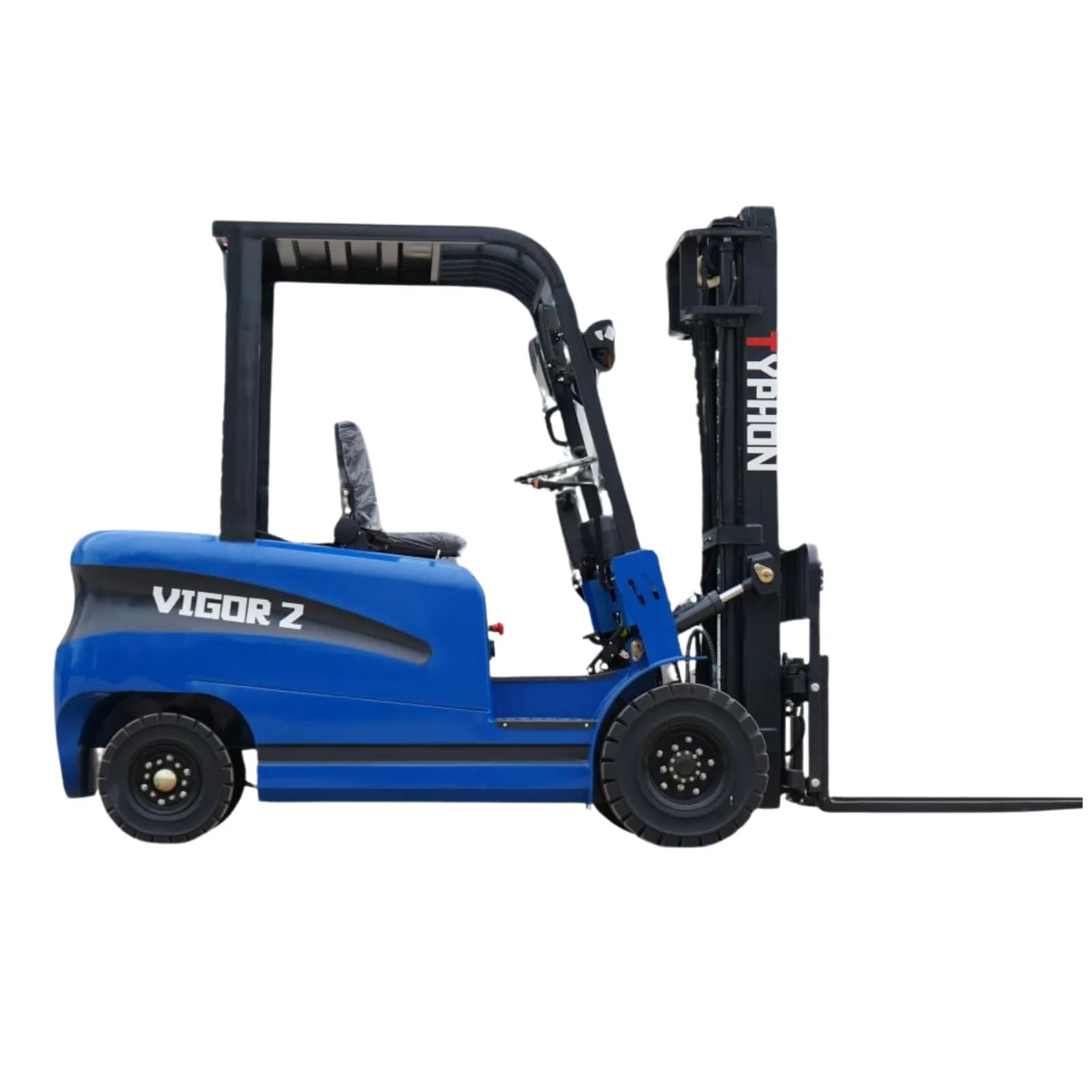 New 2025 TYPHON VIGOR 2 Blue Electric Forklift 2 Ton Lifter Lift Truck Jitney Hi-Lo thumbnail 5