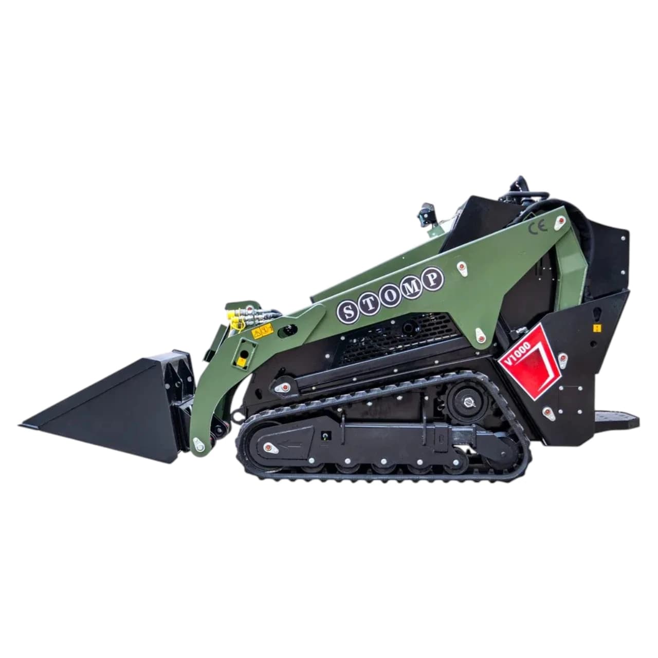 TYPHON Stomp V1000 24HP Kubota D1105 Water Cooled Diesel Skid Steer Pilot Control thumbnail 5