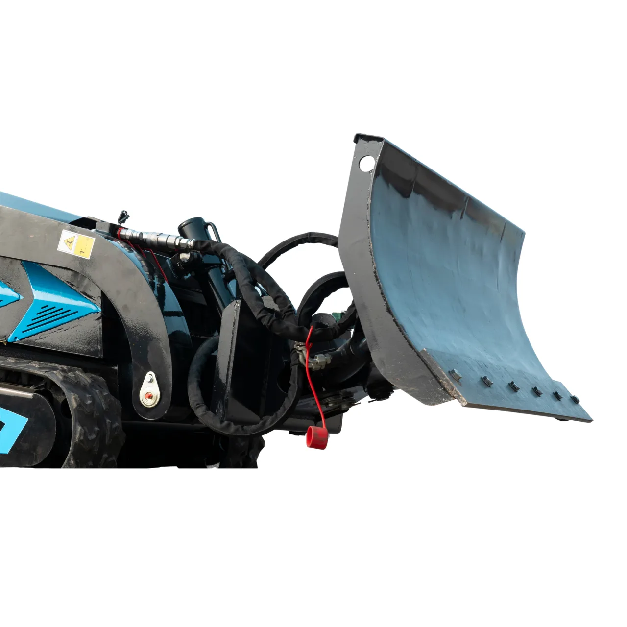 Hydraulic Angle Dozer Blade 30° for TYPHON STOMP X1300 & STOMP 509 Mini Skid Steers – Heavy-Duty Grading & Snow Attachment thumbnail 5