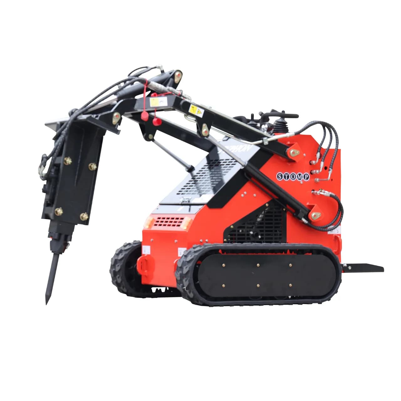 Skid Steer Loader Hydraulic Hammer Concrete Breaker Attachment USA thumbnail 5