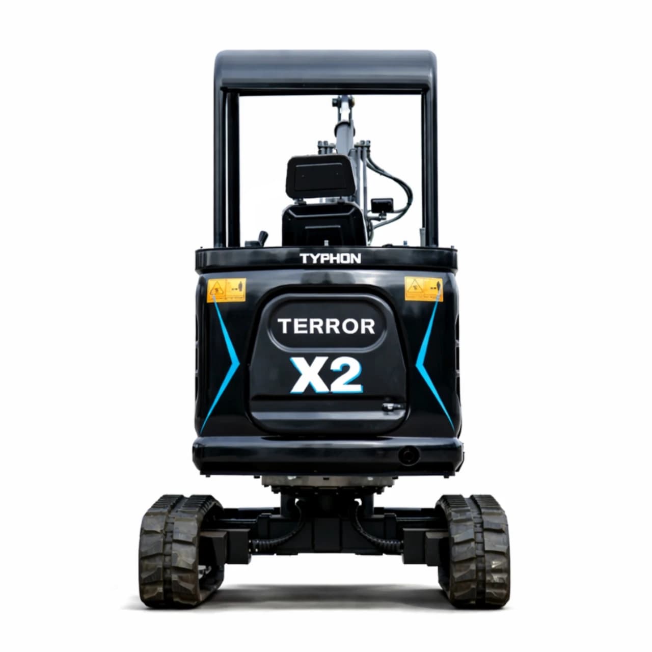 TYPHON TERROR X2 Max Canopy Mini Excavator Powerful 2.5 Ton Compact Machine with Yanmar Engine Advanced Hydraulic System thumbnail 6
