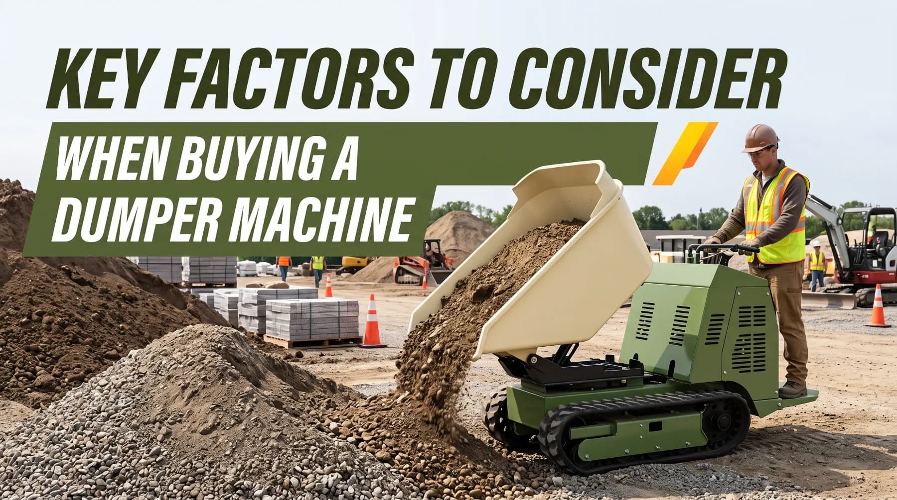 Key Factors to Consider When Buying a Dumper Machine
