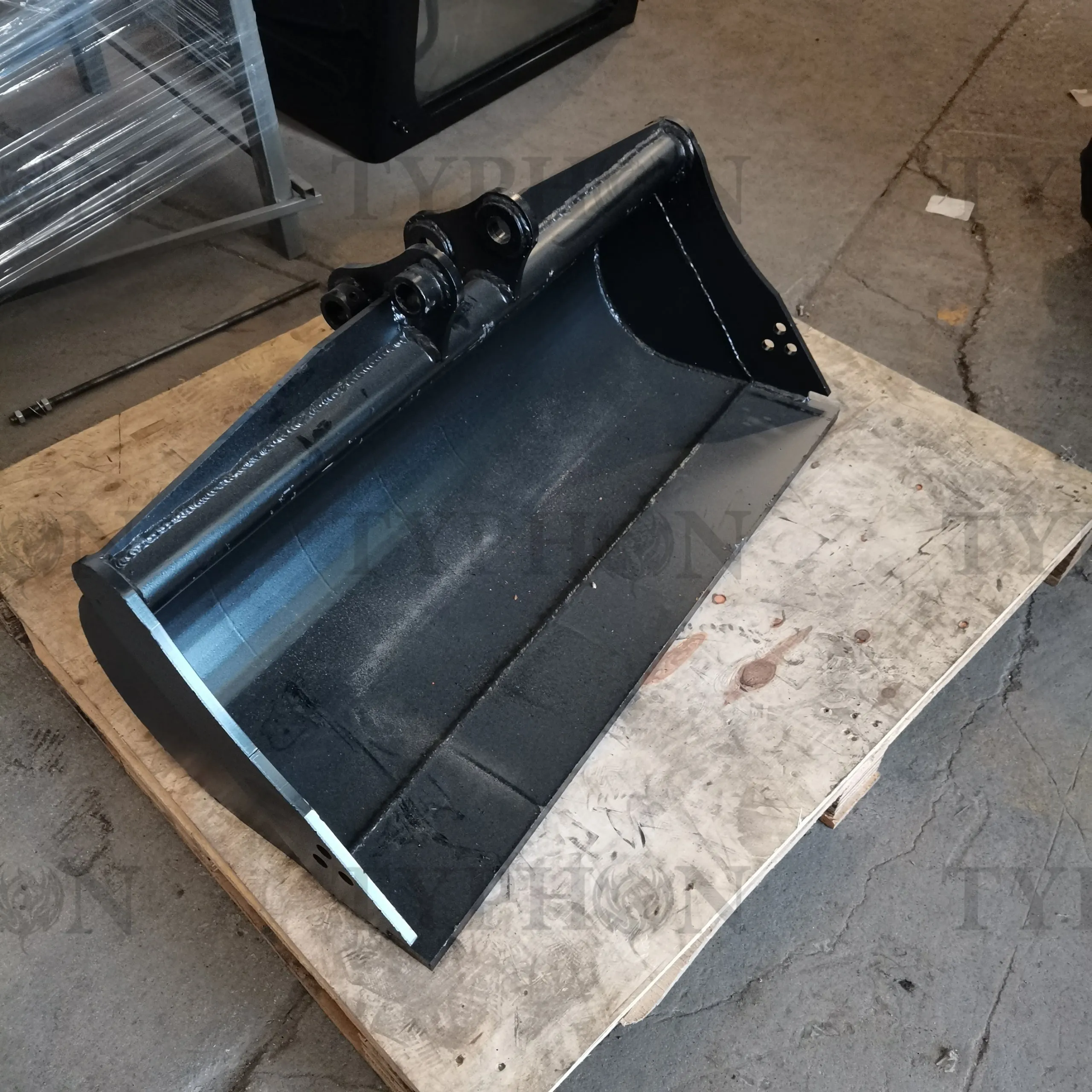 Excavator Attachment Tilt Bucket 47" Hydraulic Tilting Bucket 1200mm Heavy Duty For TERROR X2 PRO