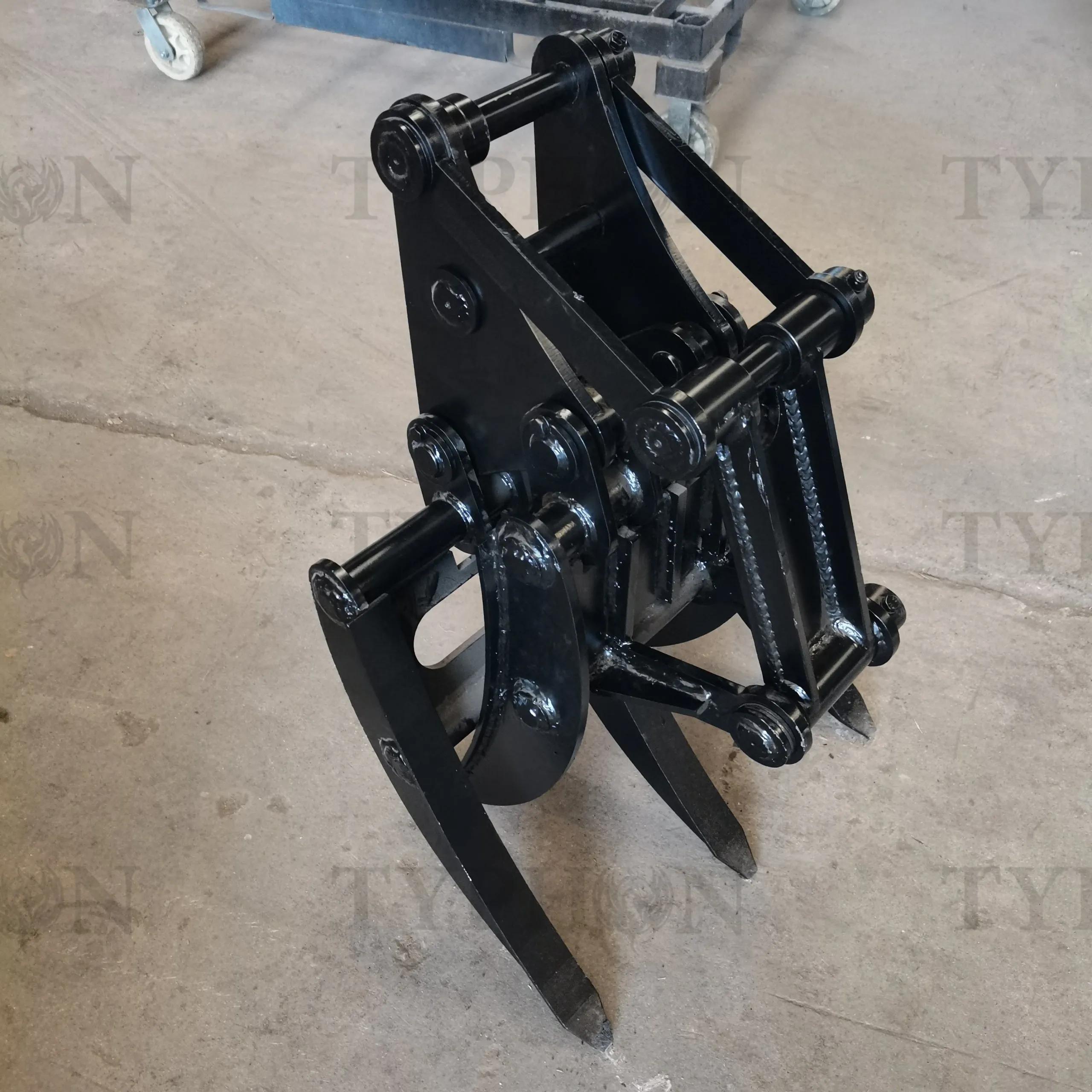 Mini Excavator Attachment Grapple Wide Opening Grabber For 2 to 3.5 ton Diggers For TERROR X2 PRO